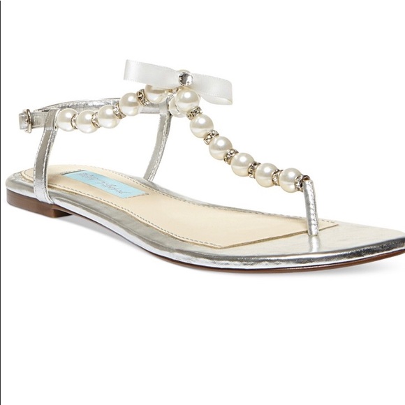 betsey johnson austen flat sandals